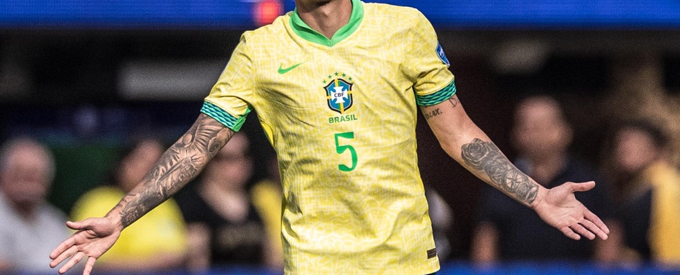 Seleção brasileira terá novo uniforme reserva em 2026 — Foto: Pedro Martins / Foto FC