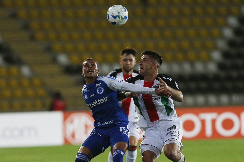 Palestino x Cruzeiro — Foto: Divulgaçao