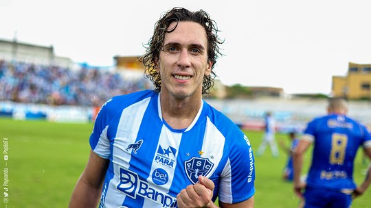 Nicolas tem o melhor iníciopalpites para futeboltemporada da carreira  - Foto: (Jorge Luís Totti/Paysandu)