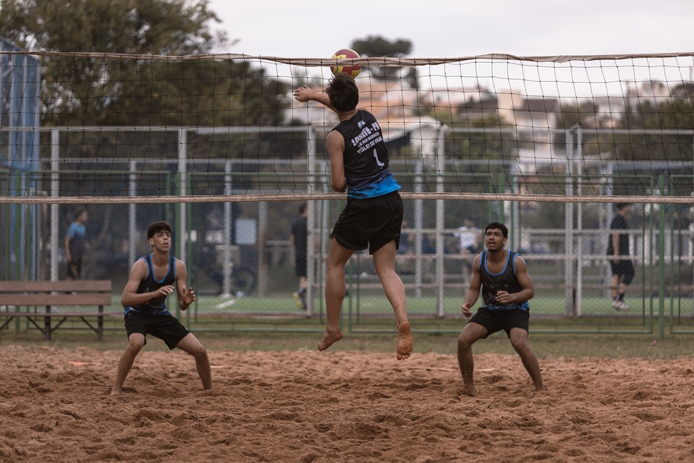 Etapa Challenger Campo Mourão de Vôlei de Praia — Foto: @nathangabriel__/Federação Paranaense de Vôlei