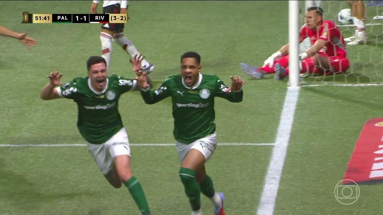 Palmeiras reitera domínio sobre River após nova vitória em confrontos decisivos