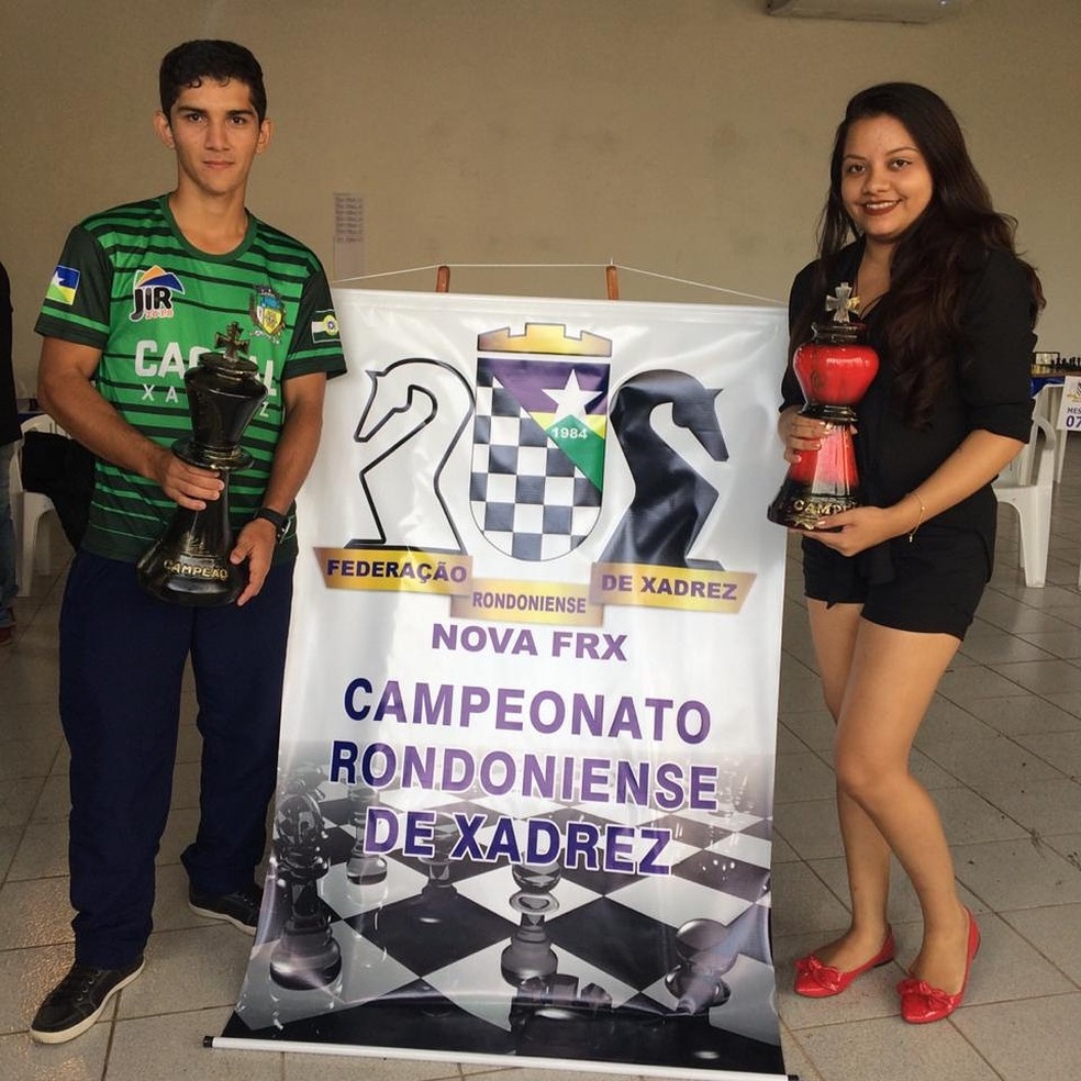 Everson Moura e Talissa Neves representam RO no Campeonato Brasileiro de  Xadrez em 2019, ro