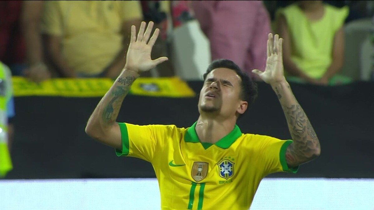 Seleção brasileira: Coutinho derruba jejum de 5 anos sem gols de falta