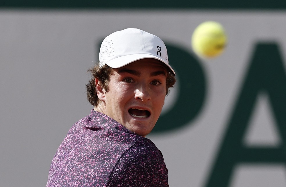 João Fonseca Pavlovic Roland Garros — Foto: Benoit Tessier/Reuters