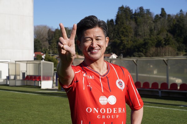 Reforço na área! Kazu é apresentado pelo Oliveirense, de Portugal | Ge