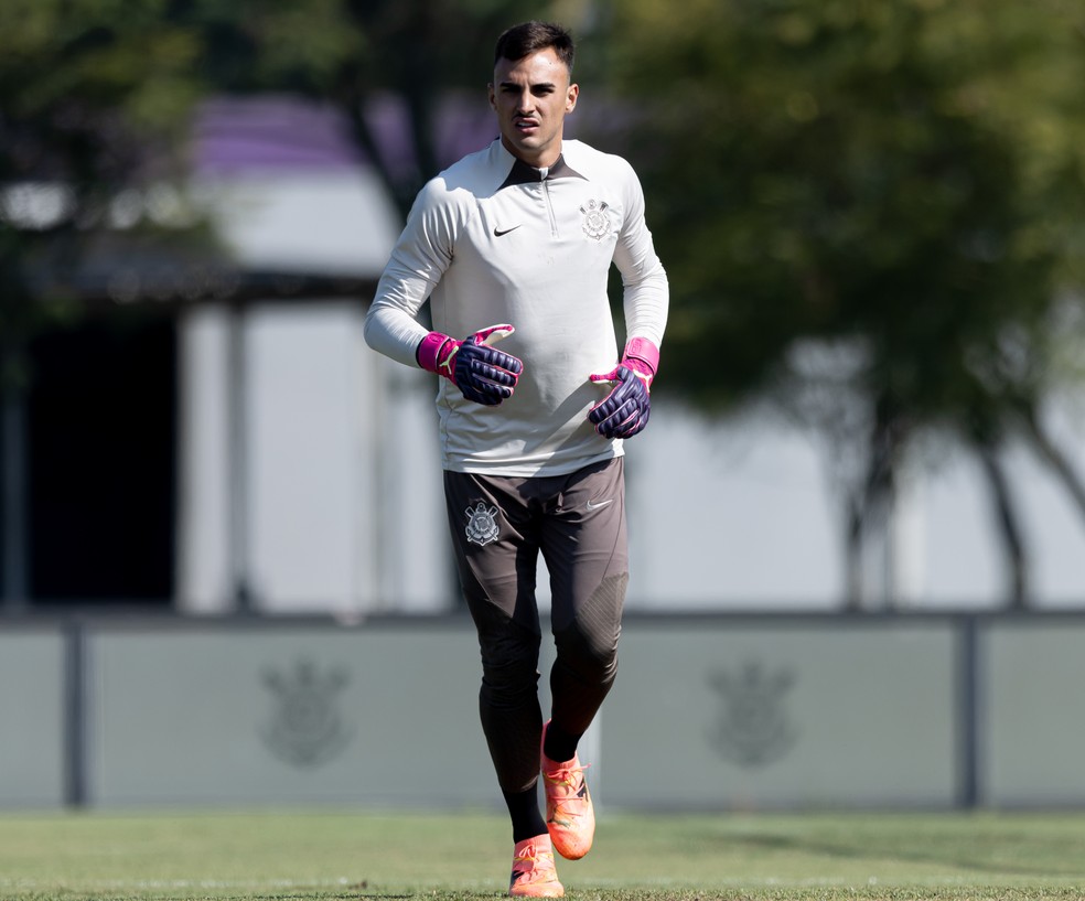 Matheus Donelli, goleiro do Corinthians — Foto: Rodrigo Coca/Agência Corinthians