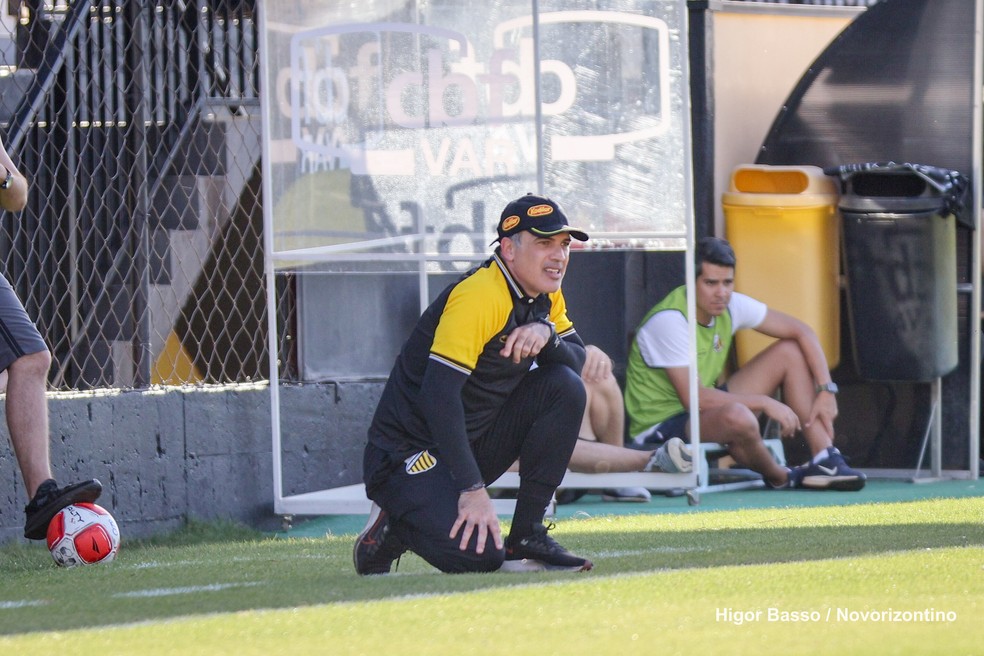 Técnico Rafael Stucchi, do Novorizontino sub-20 — Foto: Higor Basso/Novorizontino