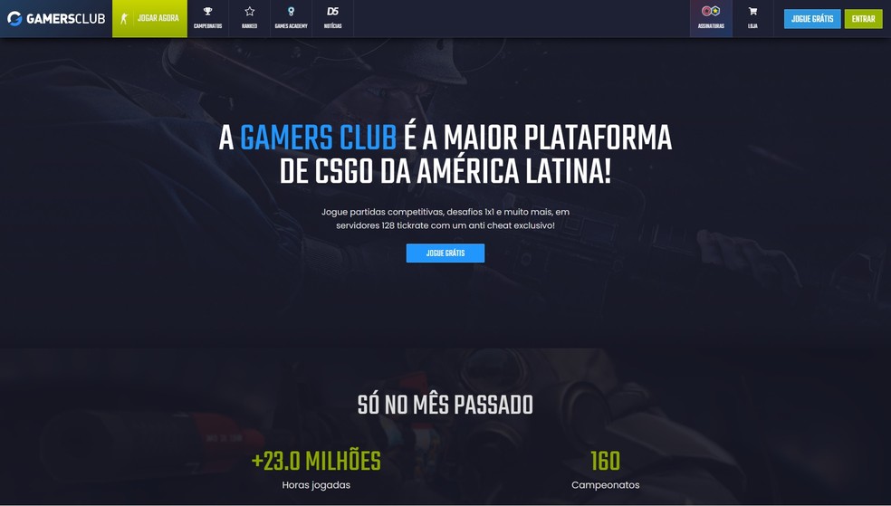 Conta De Cs:Go Lvl 20 Na Gamersclub (Com Prime) - Counter Strike - DFG