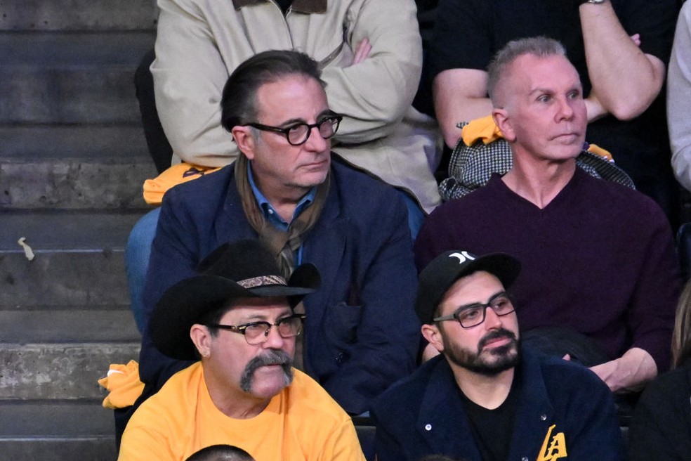 Andy García Lakers x Jazz — Foto: Getty Images