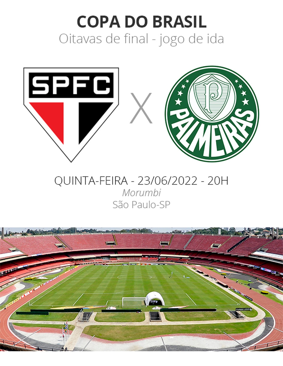Palmeiras x São Paulo ao vivo: onde assistir ao jogo da Copa do Brasil