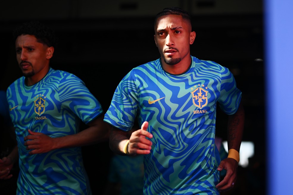Al Hilal quer Raphinha - Brasil x Marrocos - Raphinha em ação