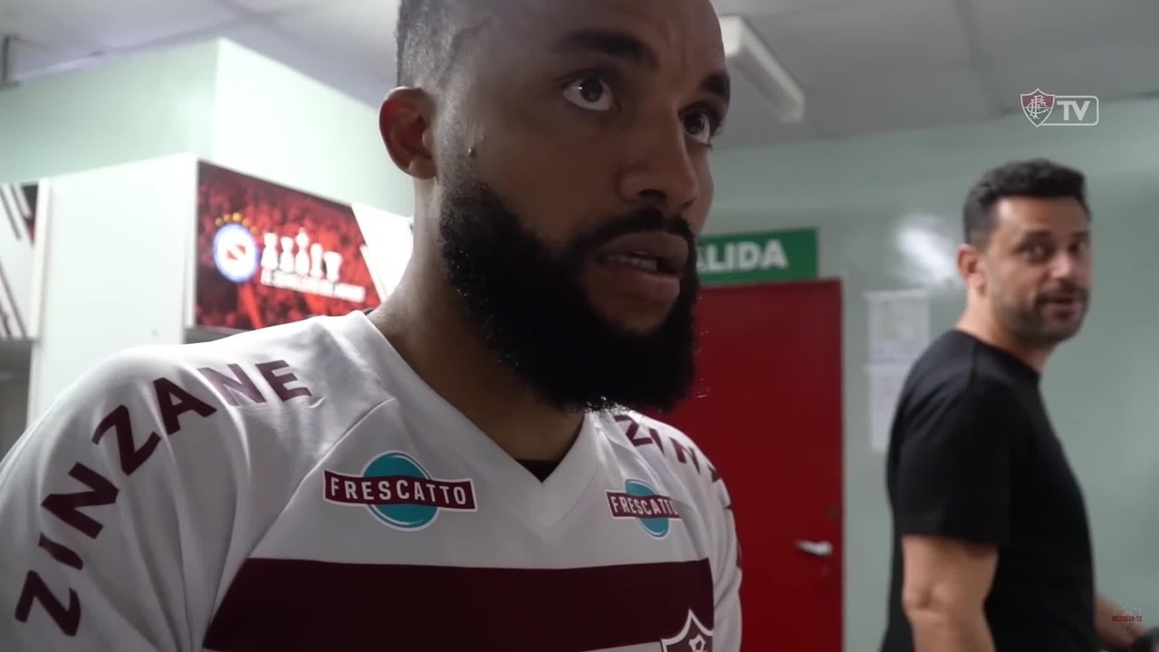 Samuel Xavier se empolga com chute que garantiu empate do Fluminense: 'Nem o Fábio pegava'
