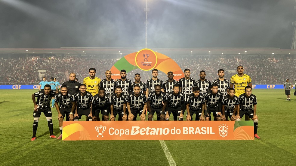 Figueirense no Rei Pelé para confronto contra o CRB pela 4ª fase da Copa do Brasil 2026 — Foto: Figueirense F.C.