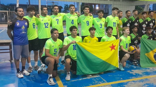 Com time sub-18, clube acreano vai disputar torneio internacional de vôlei em cidade peruana - Foto: (Arquivo pessoal/Alfredo Teles)