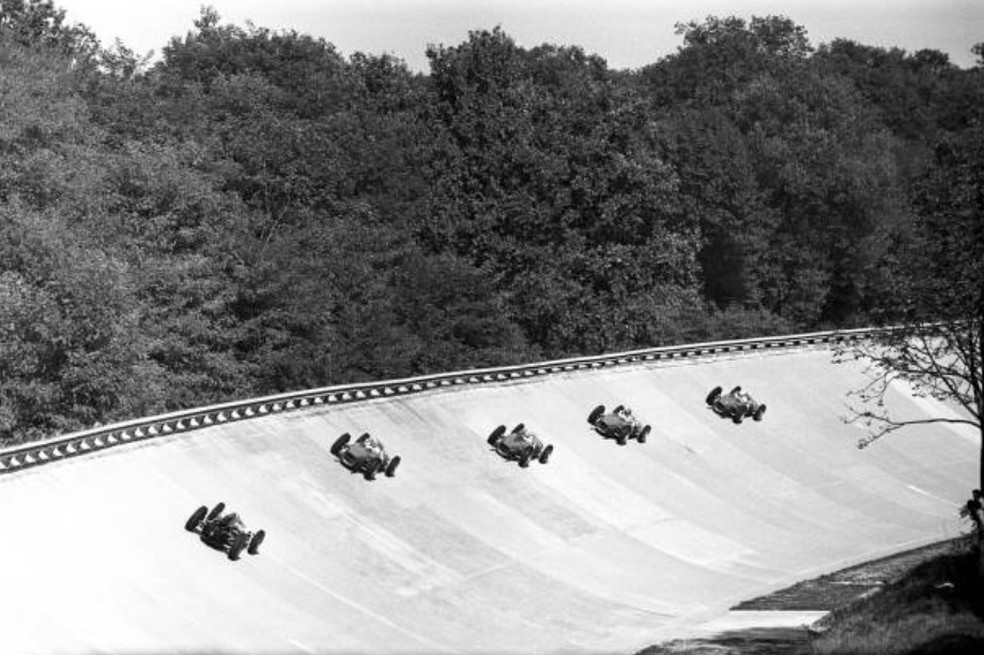 GP da Itália de 1961 foi o último disputado em Monza com o oval — Foto: Getty Images