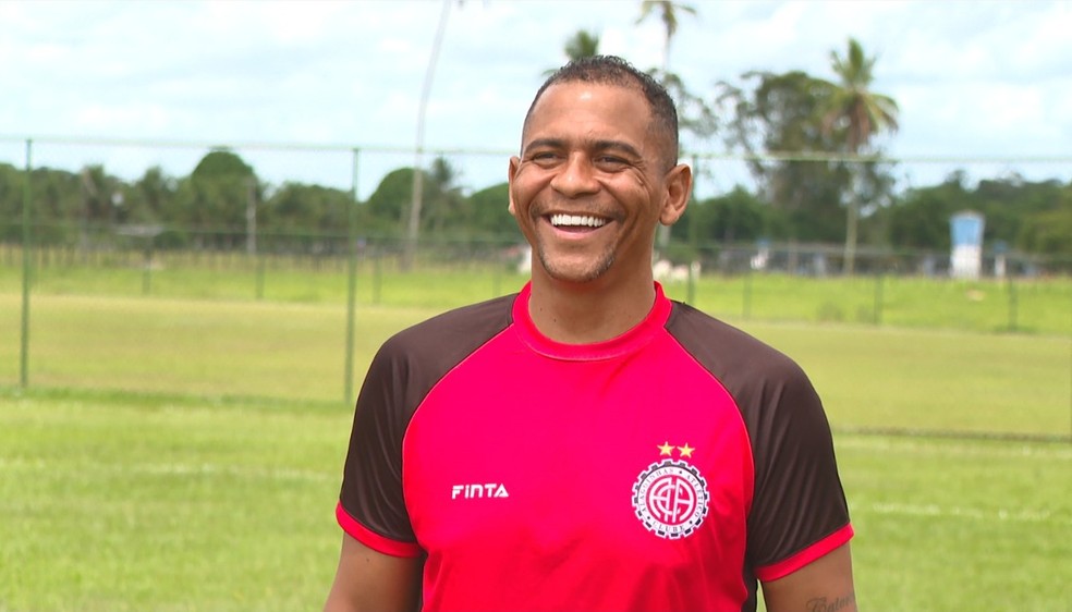 Walter vai defender o Atlético de Alagoinhas em 2026 — Foto: Reprodução / TV Bahia