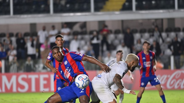 Gabigol em Santos x San Lorenzo