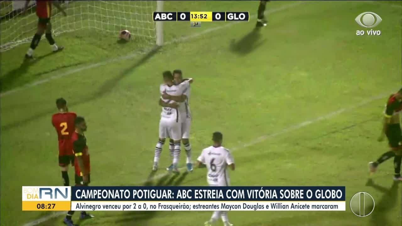 ABC 2 x 1 Globo FC (1ª rodada)