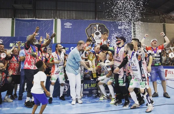 Cascavel é eleito o quarto melhor time de futsal do Planeta - RIC Mais