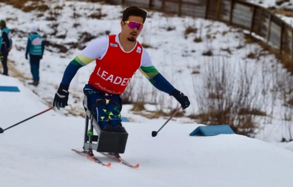 Cristian Ribera vence etapa da Copa do Mundo de esqui cross-country &mdash; Foto: Divulga&ccedil;&atilde;o / FIS Internacional Ski