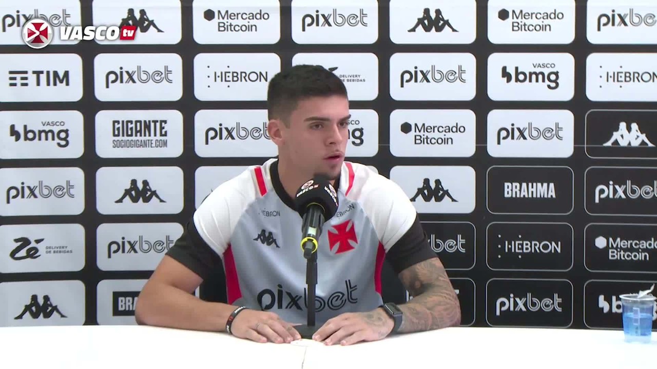 Pec dá as caras em momento ruim do Vasco: 'Quero me posicionar'