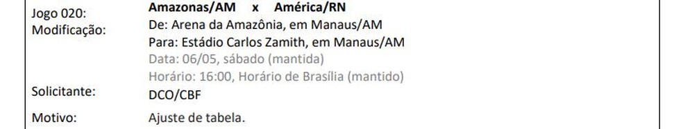 América-RN 1 x 2 Manaus - 12 rodada Brasileirão Série C 2023