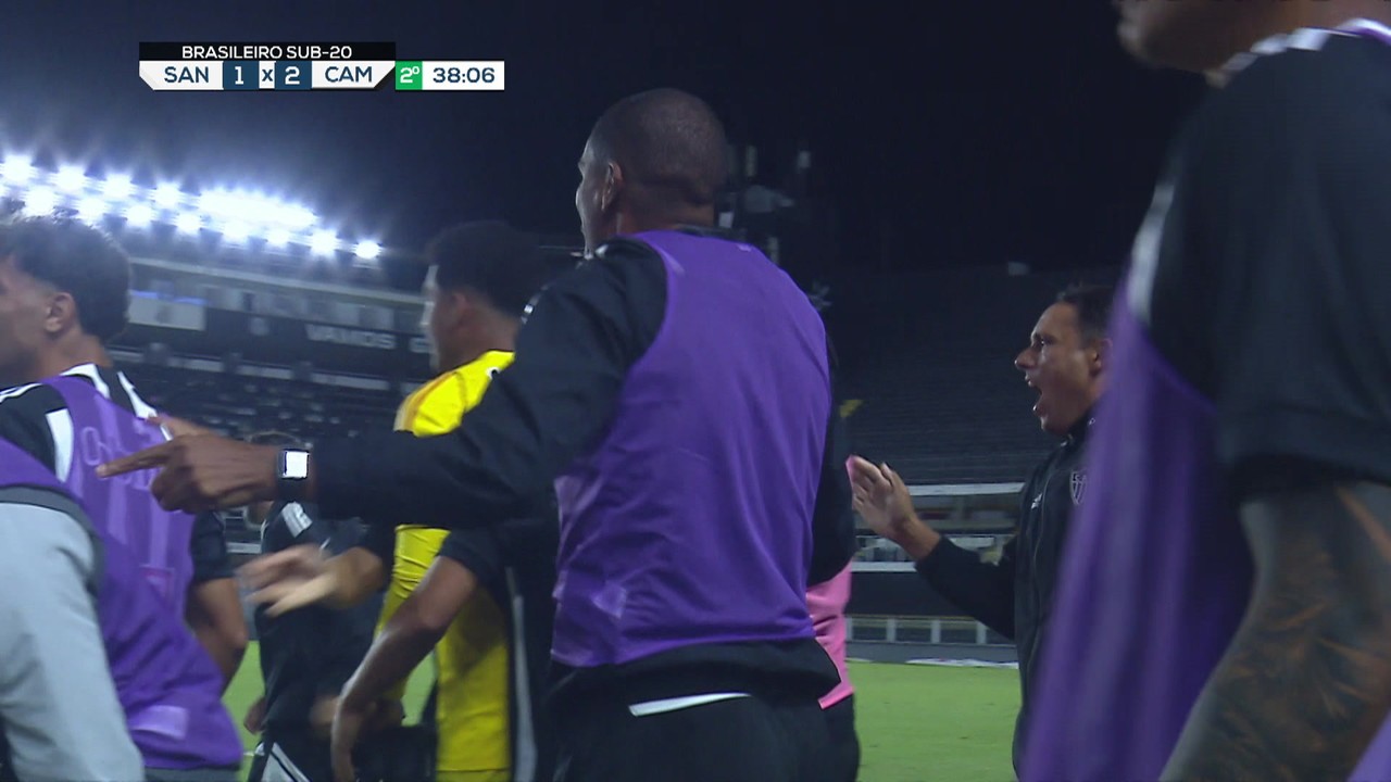 Santos 1 x 2 Atlético-MG | Gols | Campeonato Brasileiro Sub-20
