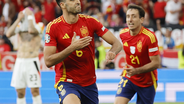 Merino gol Espanha x Alemanha