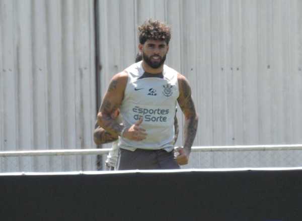 Yuri Alberto pode desfalcar Corinthians contra Criciúma após treino pendente.