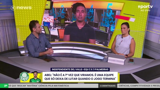 Sportv News analisa resultados do Palmeiras sob o comando de Abel Ferreira - Programa: sportvnews 