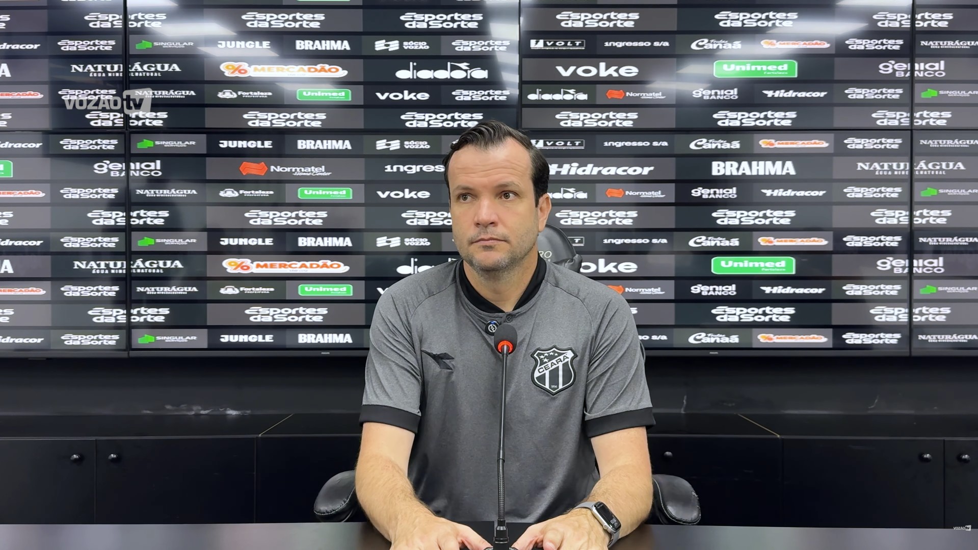 Daniel Paulista valoriza evolução do Ceará e projeta “jogo muito decisivo” contra Avaí