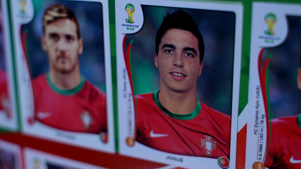 Josué no álbum da Copa de 2014 por Portugal