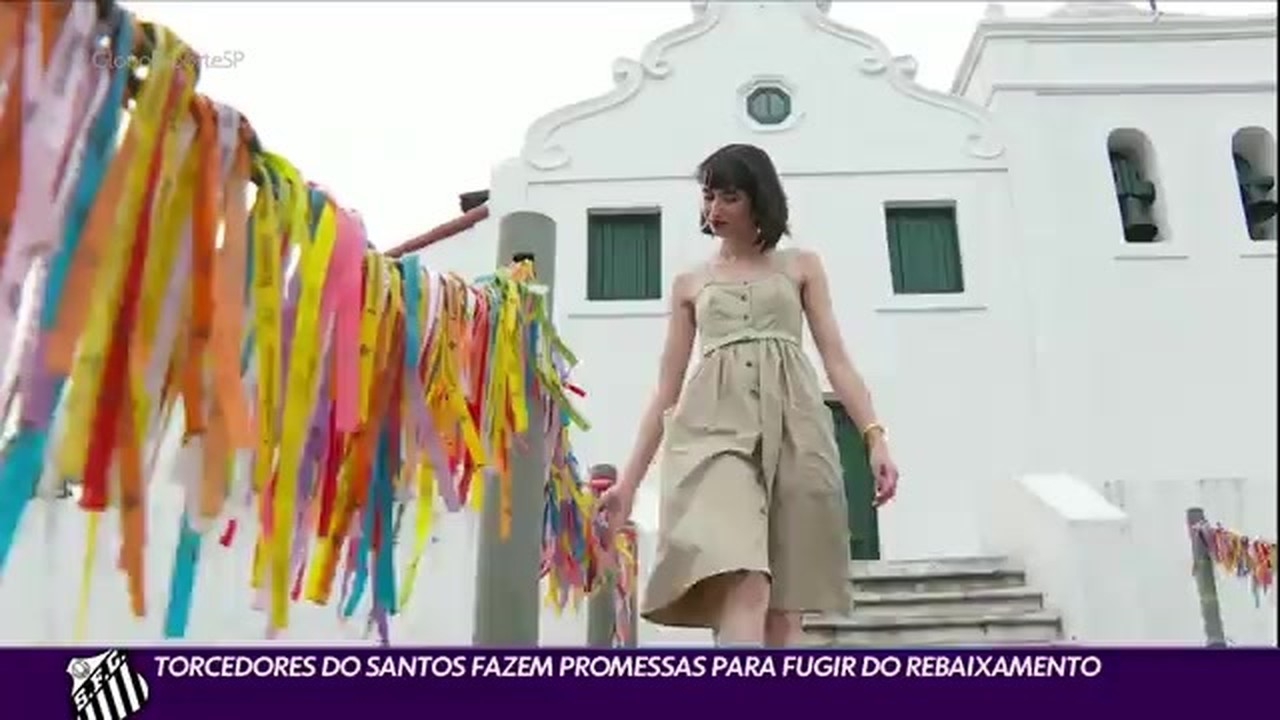 Torcedores do Santos fazem promessas para fugir do rebaixamento