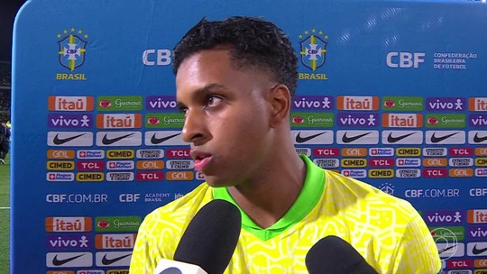 Rodrygo critica oscilação da Seleção, mas valoriza resultado: "Precisávamos da vitória" - Programa: Tempo Real 