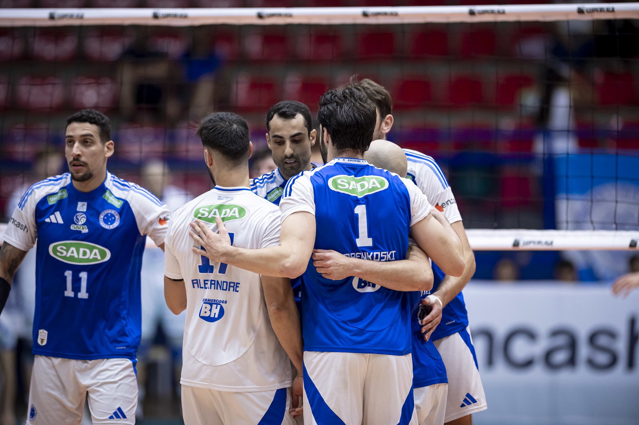 Cruzeiro vence Joinville de virada com grande atuação coletiva na Superliga Masculina