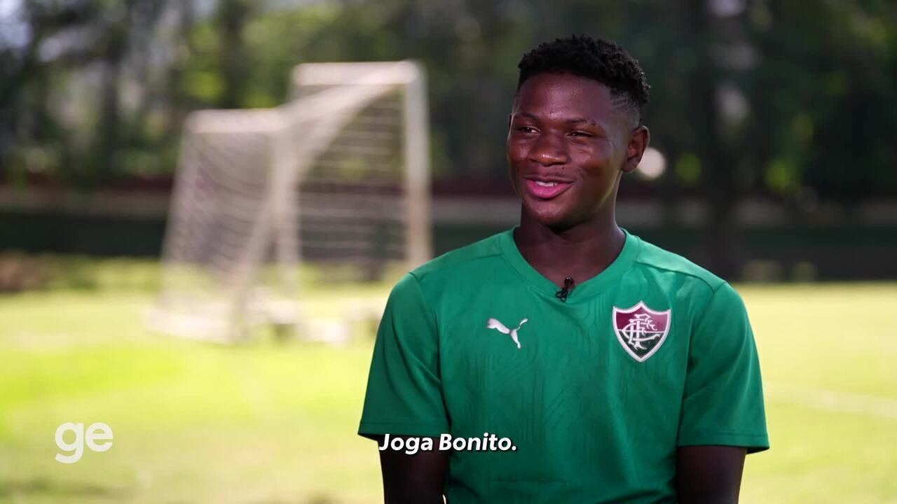 Promessa sul-africana do Fluminense sonha: 