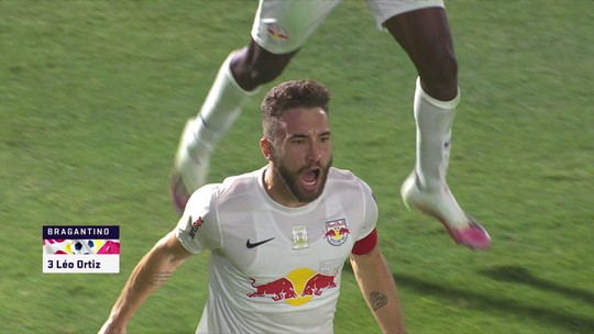 Veja gols do zagueiro Léo Ortiz pelo Bragantino