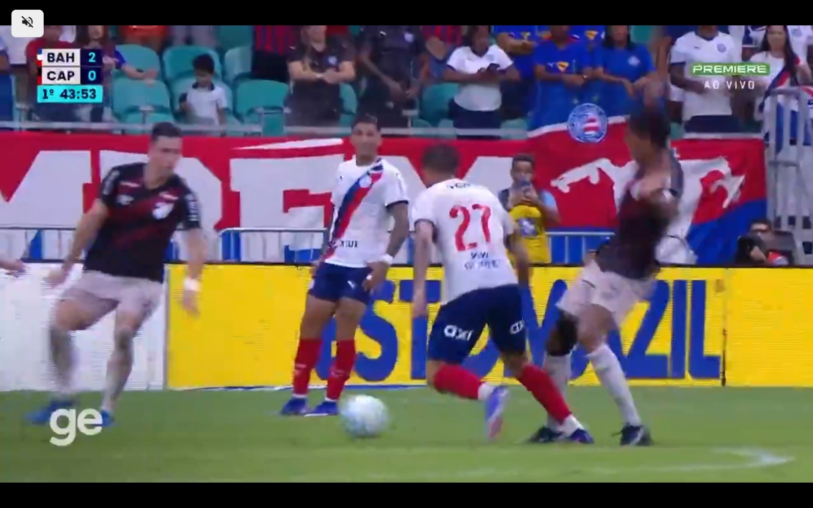 Bahia x Athetico: veja análise do VAR de pênalti anulado  | Ge