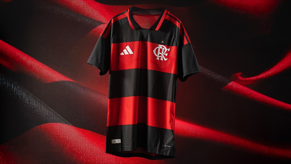 Flamengo lan�a uniforme principal para a temporada 2026 � Foto: Divulga��o/adidas