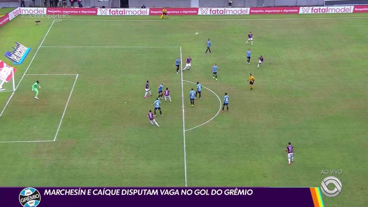 Torcedores do Grêmio elegem Caíque como titular absoluto com mais de 90% dos votos