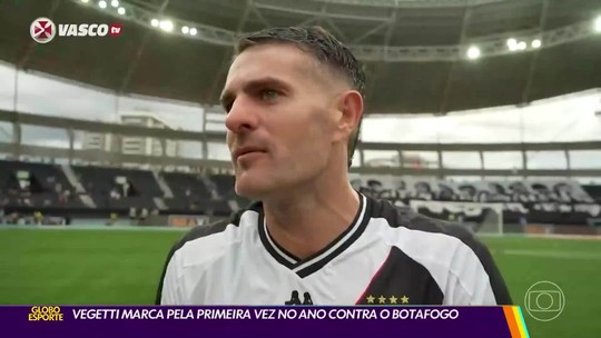 Vegetti marca pela primeira vez no ano contra o Botafogo - Programa: Globo Esporte RJ 