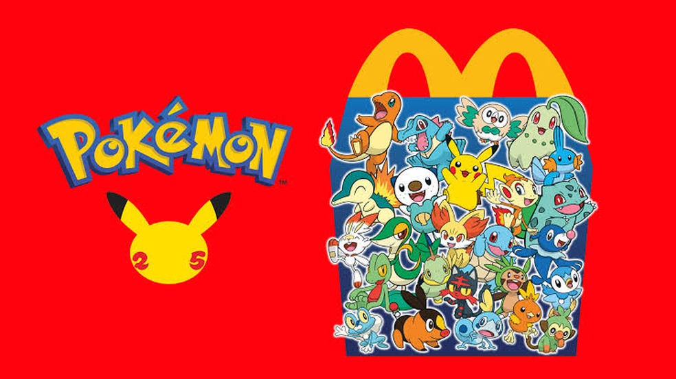 Cartas Pokémon McDonald's 25 Anos Aniversário Pokémon!!(Cartas