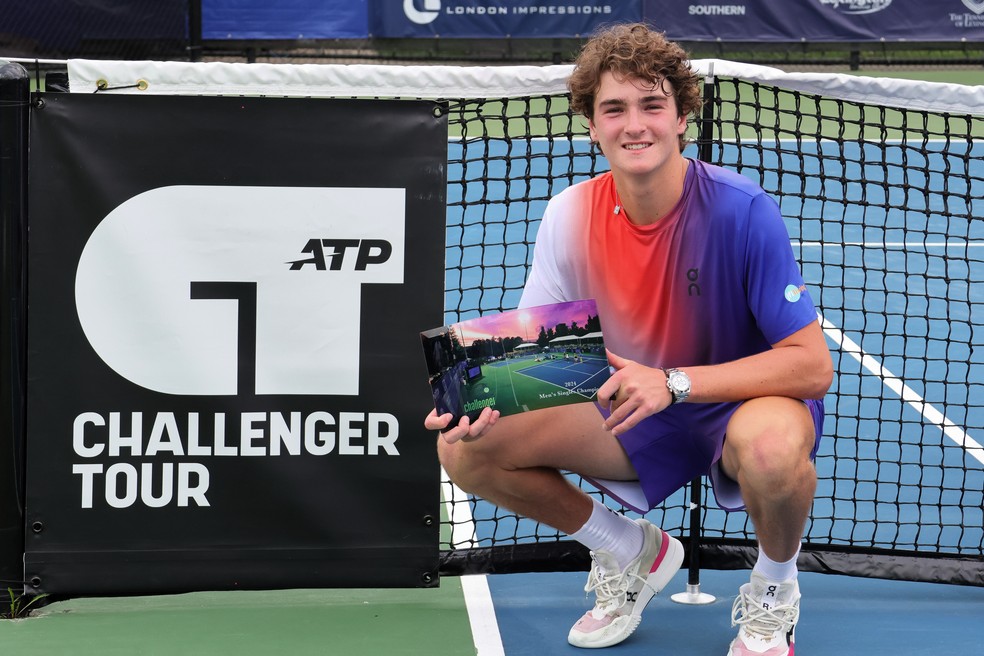 João Fonseca vence Challenger de Lexington — Foto: ATP Tour