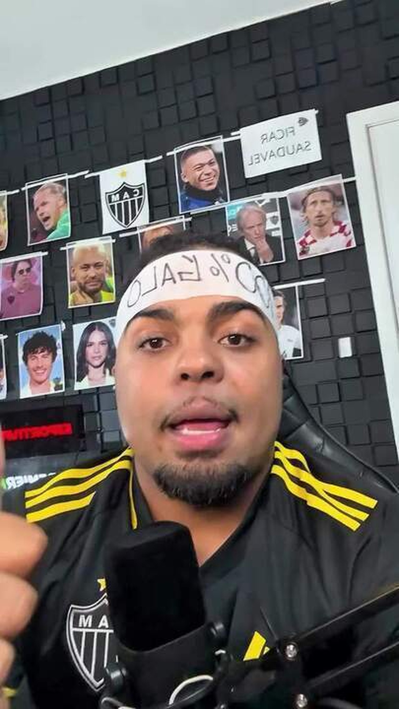 Joelho melhor que o de Neymar: como torcedor do Atlético-MG produziu vídeo que viralizou
