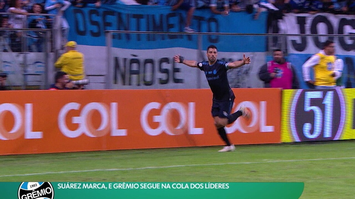 Grêmio vira melhor mandante do Brasileiro e embala antes de duelo direto com Botafogo
