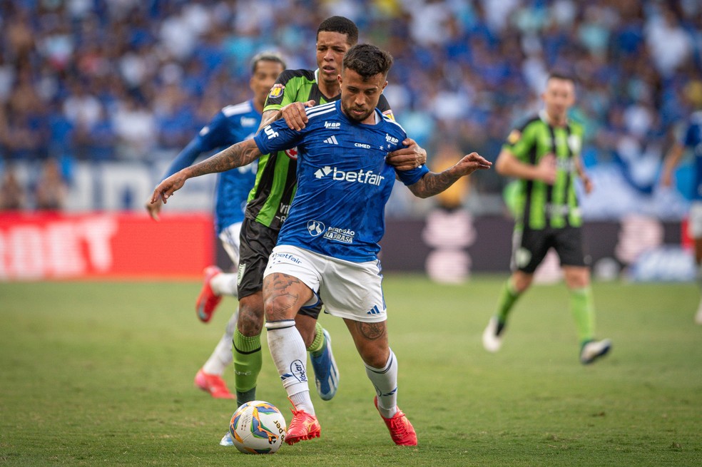 Cruzeiro x América-MG — Foto: Alessandra Torres/AGIF