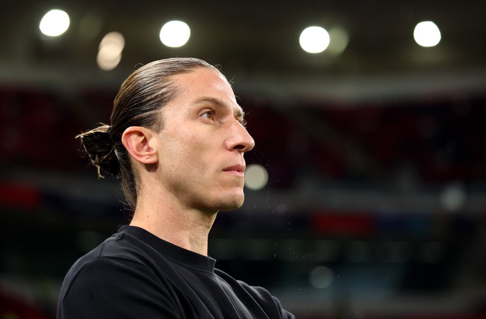 Filipe Lu�s em Flamengo x Pyramids, pela Copa Intercontinental � Foto: Jan Kruger/FIFA via Getty Images