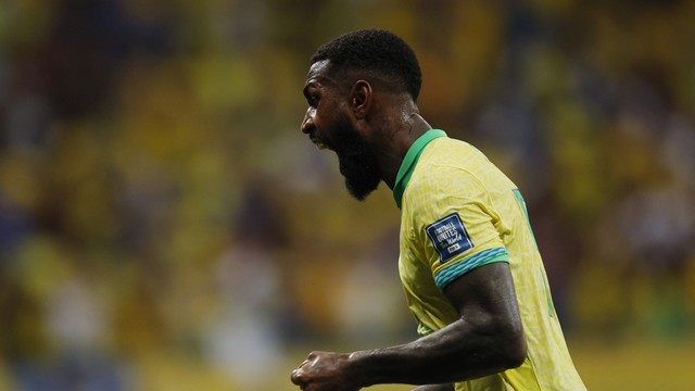 Gol Gerson Brasil x Uruguai