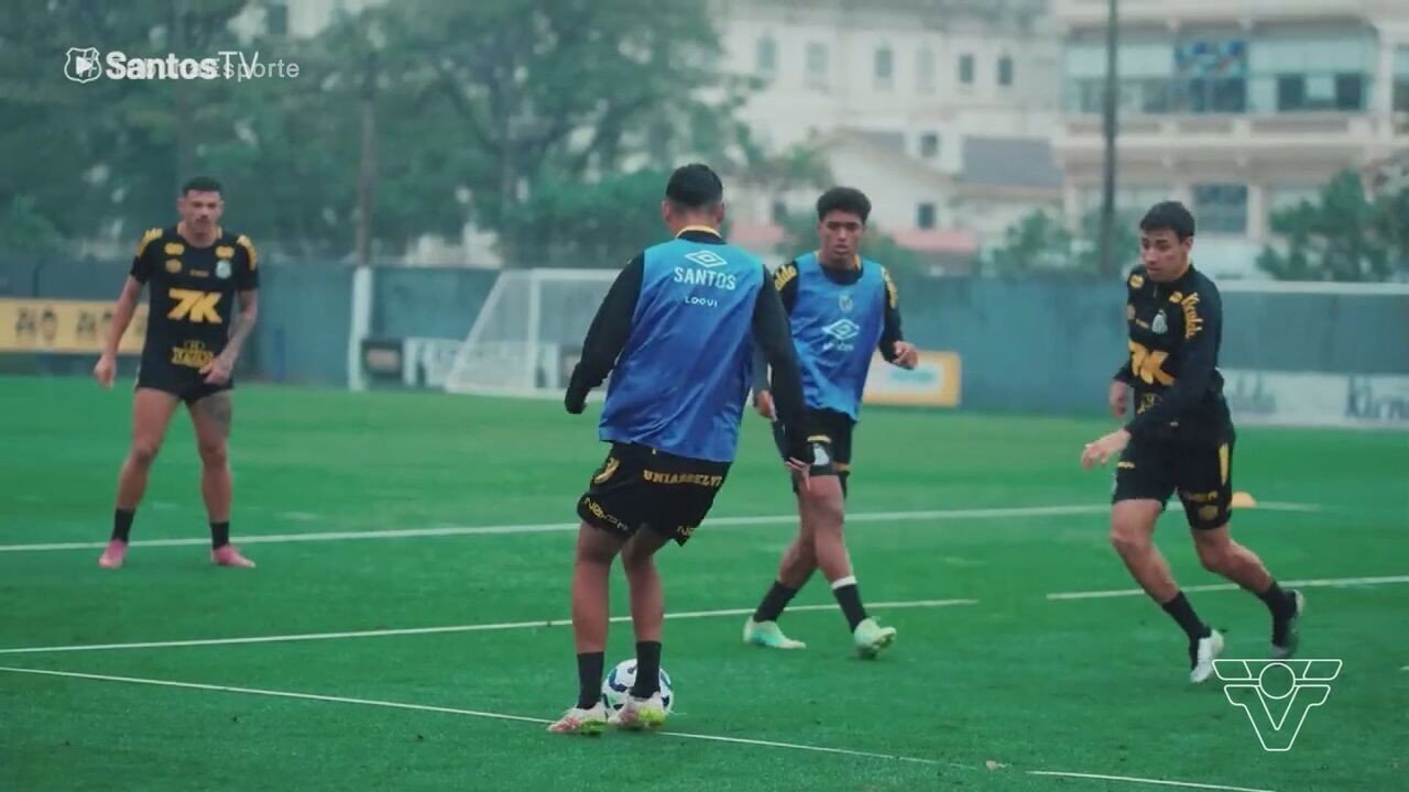 Escalação: Vojvoda testa mudanças no Santos para clássico