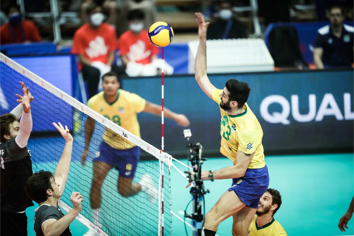 No tie-break, Brasil é derrotado pelo Canadá na Liga das Nações de vôlei -  Gazeta Esportiva